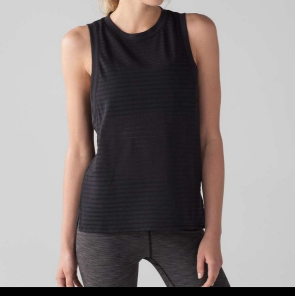 lululemon athletica Tops - Lululemon Uncovered Muscle Tank Black